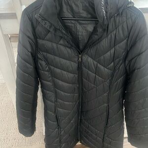 Tek Gear Black Quilted Coat